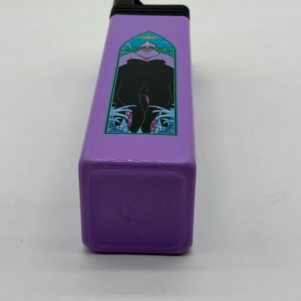 Square 25oz‎ Disney Villains Purple Bottle Cruella Ursula, Maleficent Fast Ship